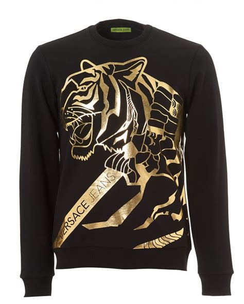 versace tiger sweater|versace sweaters for men.